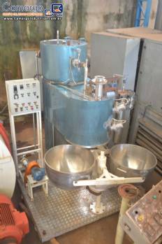 Cozinhador a v�cuo para balas 1000 kg Remac