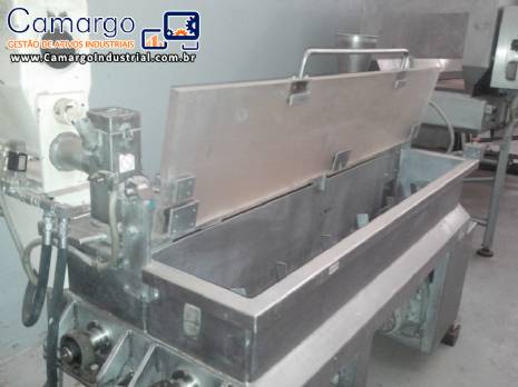 Misturador industrial duplo em ao inox