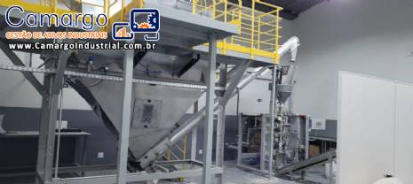 Misturador de p�s 1500 litros em inox Bonsucesso