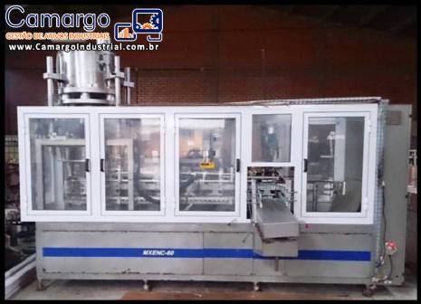 Envasadora embaladora empacotadora para p� filme papel SOS pr� formada