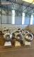 Lote de dez drageadeiras em a�o inox com capacidades entre 150 litros e 350 litros