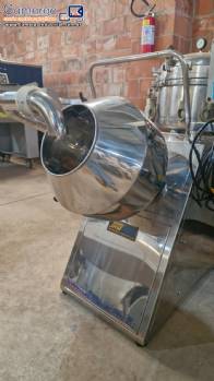 Drageadeira em a�o inox com insuflador de ar quente e com aletas taliscas JHM