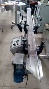 Esteira transportadora em a�o inox 2 m