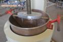 Tacho de cobre a g�s para crocantes Incapi