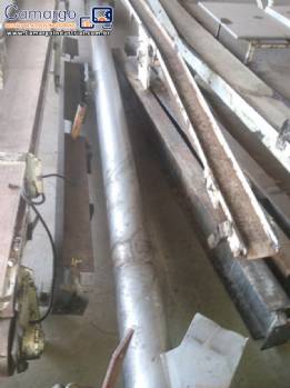 Rosca transportadora com em a�o inox