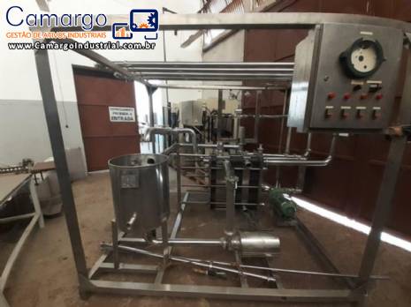 Pasteurizador de placas 10.000 L West Equipamentos