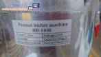 Moinho coloidal em inox de bancada para pastas oleaginosas amendoim, gergelim, castanha e am�ndoa Horus HR-160L
