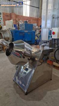 Drageadeira em a�o inox com insuflador de ar quente e com aletas taliscas JHM