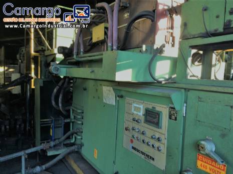 Forno de aquecimento indu��o tarugos Inductotherme