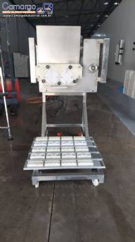 Corte arame para p�o de queijo 2.000 a 3.000 kg / h