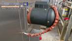 Forno turbo program�vel em a�o inox Pr�tica � g�s