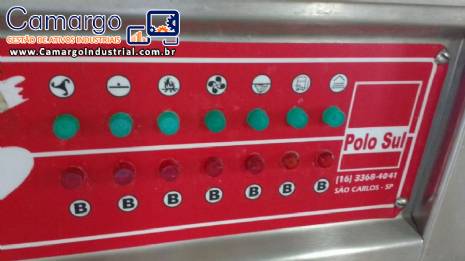 Linha para produ��o de sorvete Polo Sul