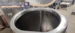 Tanque de agitao encamisado aquecido em inox 170 litros