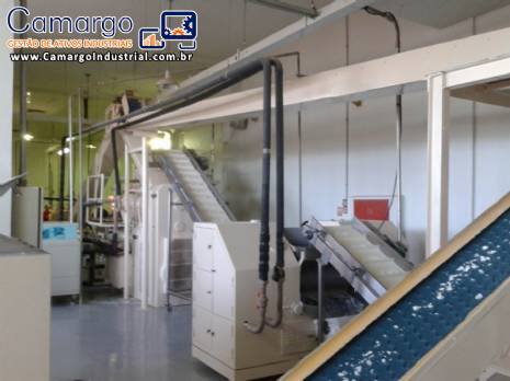 Cilindro homogenizador e extrusora Duplex a v�cuo