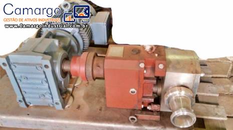 Bomba de lbulos Fristan FLII-100L em inox