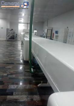 T�nel de resfriamento chocolates Hebleimar