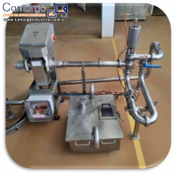 Detector de metais para tubula��o Loma Systems IQ4 Pipeline para l�quidos pastosos viscosos