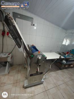 Cilindro laminador laminadora GRANO 12 kg de massas folhadas pastéis risoles Cilindro laminador laminadora GRANO 12 kg de massas folhadas pastéis risoles