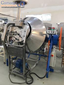 Drageadeira com torradores inox 200 L Drageadeira com torradores inox 200 L