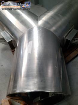 Misturador em V Y 300 kg Damtubo Misturador em V Y 300 kg Damtubo